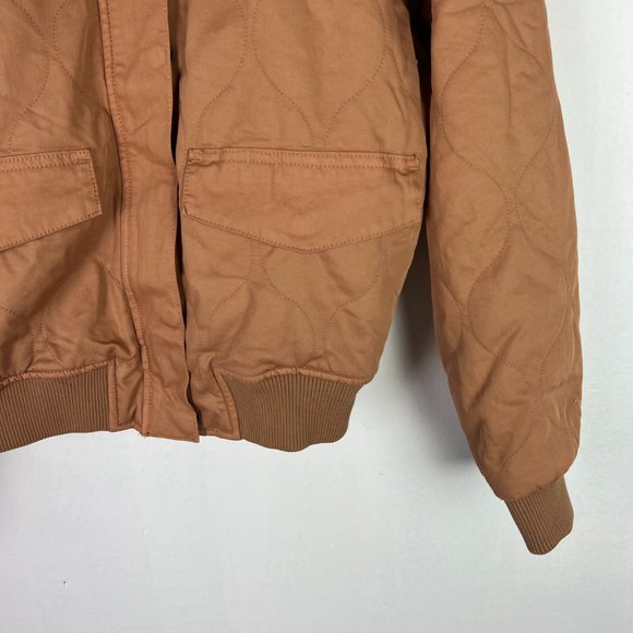 NWT Universal Thread Quilted Utility Jacket Tan Plus Size XXL NEW - Picture 5 of 14